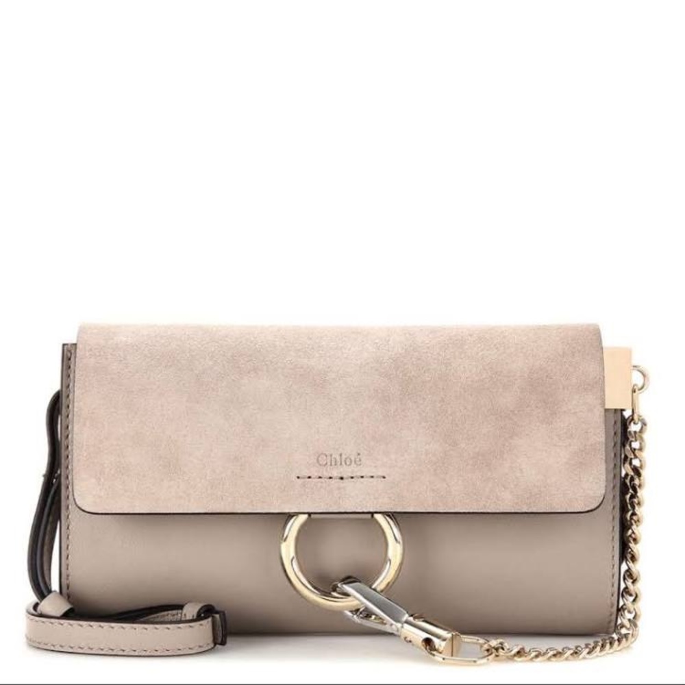 ChloΓ¨ Mini Faye Crossbody - Motty Grey π - Picture 5 of 5